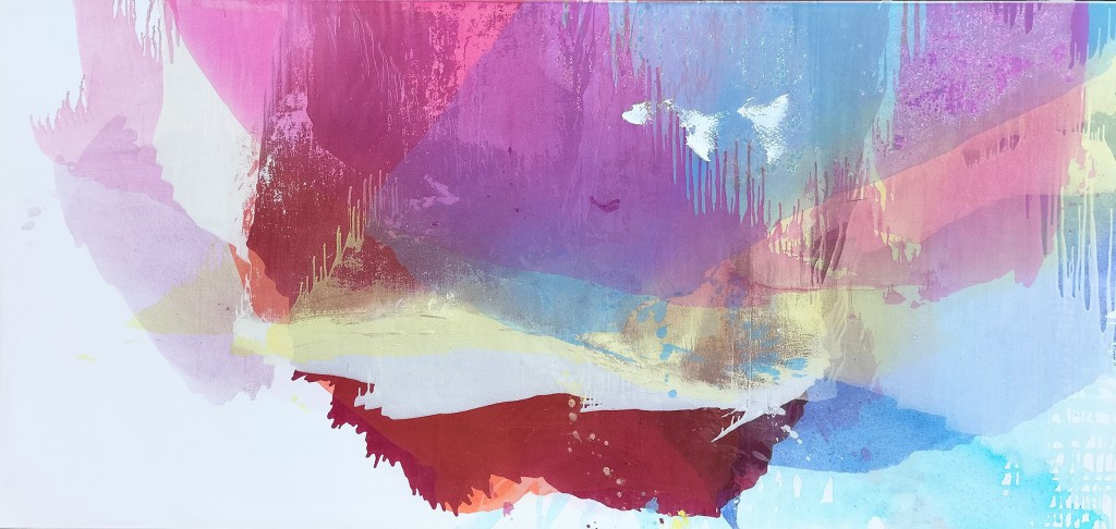 "Raum, bewegt" . 120 x 240 cm . 2023